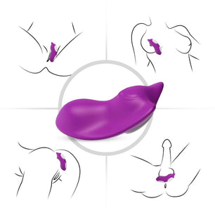 ARMONY - Mutandina Indossabile con Vibratore Telecomando Viola