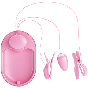 PRETTY LOVE - Scatola a Sorpresa Pinzette per Elettrostimolazione Rosa