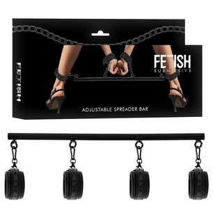 FETISH SUBMISSIVE BONDAGE - Barra Separatrice Regolabile 4 Pezzi