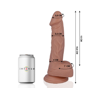 MR INTENSE - 16 Pene Realistico 19.6 Cm -o- 3.2 Cm