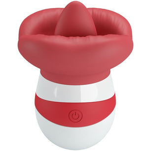 PRETTY LOVE - Mina Stimolatore della Lingua Rosso Chiaro