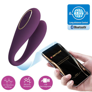 PRETTY LOVE - August Vibratore Global Double Pleasure Remoto