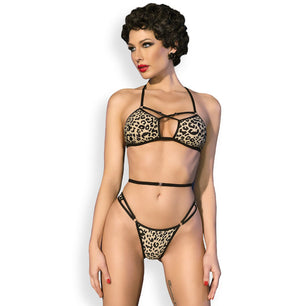 CHILIROSE - Cr 4497 Bikini Leopardo S/m
