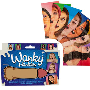 SPENCER & FLEETWOOD - Wanky Hankies 7 Fazzoletti da Donna Extra Large