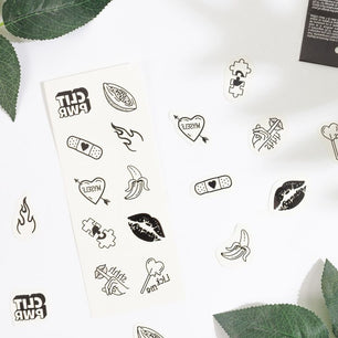 SECRET PLAY - Set di 10 Tatuaggi Temporanei della Collezione Candy
