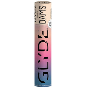 SHEER GLYDE - Dams Laminas Lattice Sesso Orale Vaniglia