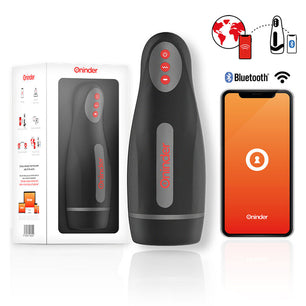 ONINDER - Seoul Masturbatore Maschile Ricaricabile 10 Velocità - App Gratuita