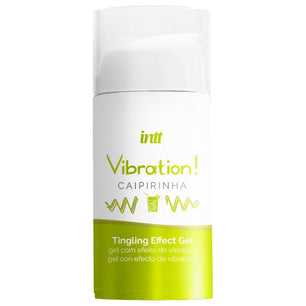 INTT - Potente Stimolante Intimo Caipirinha Gel Vibratore Liquido 15 Ml