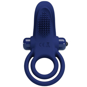 PRETTY LOVE - Bronson Anello Doppio con Vibrazione Blu