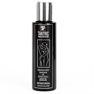 EROS-ART - Olio da Massaggio Tantrico Naturale e Afrodisiaco al Cioccolato 100 Ml