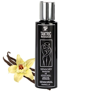 EROS-ART - Olio da Massaggio Tantrico Naturale e Vaniglia Afrodisiaca 100 Ml