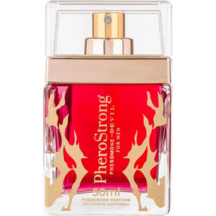 PHEROSTRONG - Profumo Ai Feromoni Devil per Uomo 50 Ml