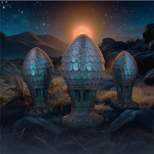 EPIC - Vrakos Plug Anale Dragon Egg Taglia L