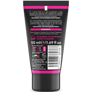 INTIMATELINE LUXURIA - Gel per Sesso Orale Gusto Ciliegia 50 Ml