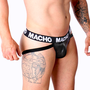 MACHO - MX25NC Jock Nero Pelle