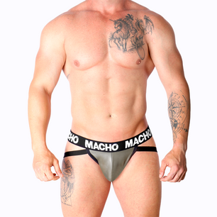 MACHO - MX27GR Jock Leather Grigio Beige