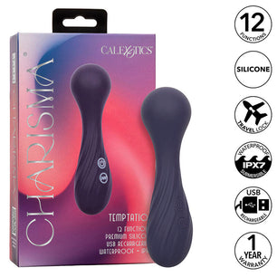 CALEXOTICS - Charisma Temptation Massaggiatore 12 Funzioni Viola