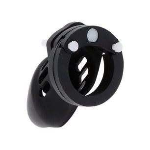 HIDDEN DESIRE - Extreme Gabbia per Cazzo in Silicone Taglia S Nera