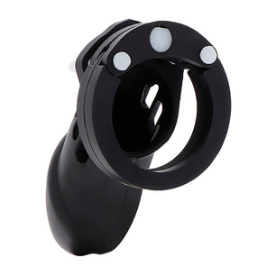 HIDDEN DESIRE - Extreme Gabbia per Cazzo in Silicone Taglia L Nera