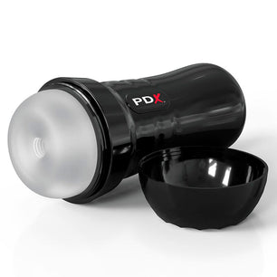 PDX EXTREME - Slide & Glide Masturbatore Autolubrificante Trasparente