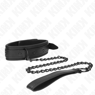 KINK - Collare Bondage in Neoprene Modello 2 con Cintura 78 Cm Regolabile 37,5 X 49,5 Cm
