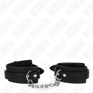 KINK - Resistenza da Polso con Motivo Serpente Nero Regolabile 20-28 Cm X 5,4 Cm