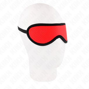 KINK - Benda a Texture a Scala con Bordo Ricoperto Rosso 20 X 7 Cm