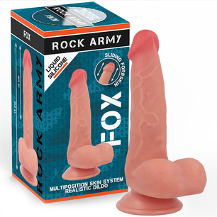 ROCKARMY - Silicone Liquido Volpe 19 Cm -o- 3,2 Cm