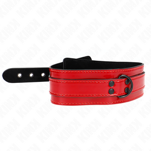 KINK - Collana Regolabile Vino Rosso 37,5-49,5 Cm X 5 Cm