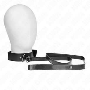 KINK - Collana con Cintura 116 Cm Nero Cinturino Regolabile 32-50 Cm X 8 Cm