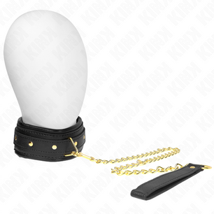 KINK - Collana con Cinturino in Similpelle Spugna Modello 1 Regolabile 37-54 Cm X 3 Cm