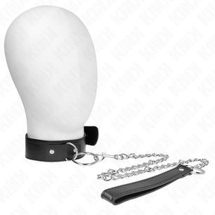KINK - Collare Modello Base con Guinzaglio Modello 4 Regolabile 36-43 Cm
