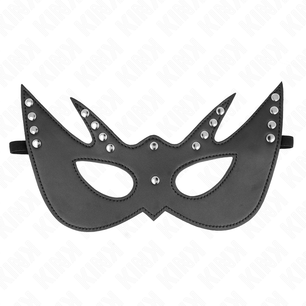 KINK - Maschera Pipistrello con Rivetti 23 X 15 Cm