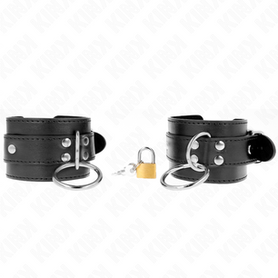 KINK - Fermapolso con Bloccaggio O-ring Nero Regolabile 20-28 Cm X 5,5 Cm
