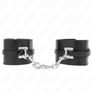 KINK - Resistenza da Polso Deluxe con Bloccaggio Nero Regolabile 14,5-21 Cm X 6 Cm