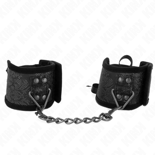 KINK - Resistenza da Polso Scandalo Dettagli in Pizzo Nero 24,5 Cm X 6,5 Cm
