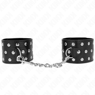 KINK - Resistenza da Polso Punk Regolabile 19-24 Cm X 5,5 Cm