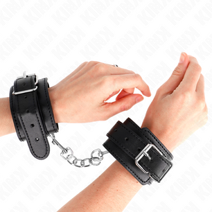 KINK - Resistenza da Polso Sottile Nera Regolabile 21-33 Cm