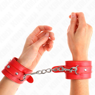 KINK - Resistenza da Polso Sottile Rosso Regolabile 21-33 Cm