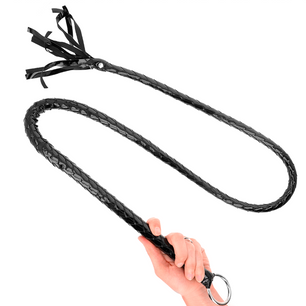 KINK - Frusta Lunga in Pvc Lucido 138 Cm