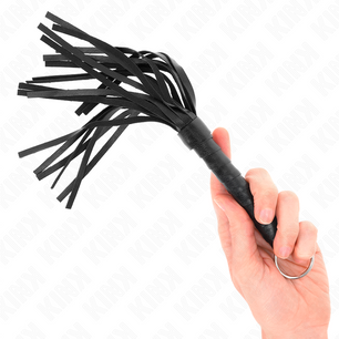 KINK - Mini Frusta Nera Semplice 28 Cm