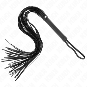 KINK - Frusta in Pvc Morbido Nero 70 Cm