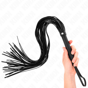 KINK - Frusta in Pvc Morbido Nero 70 Cm
