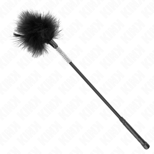KINK - Piume Tickle con Manico Strass 50 Cm