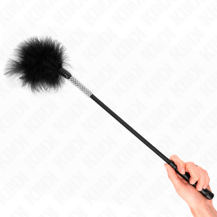 KINK - Piume Tickle con Manico Strass 50 Cm