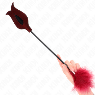 KINK - Piume Sollecitanti con Pagaia a Forma di Rosa 8 Cm