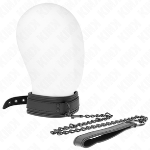 KINK - Collare Bondage in Neoprene Modello 1 con Cintura 78 Cm Regolabile 37,5 X 49,5 Cm