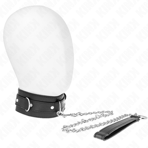 KINK - Collare con Cintura 65 Cm con Cinturino Nero 54 X 4,5 Cm