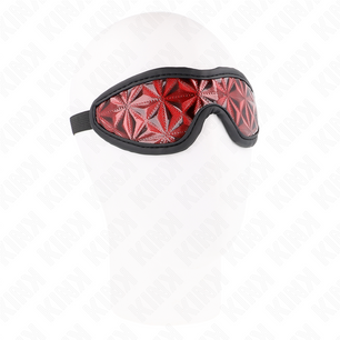 KINK - Fascia con Motivo a Diamanti Rossi 20,5 X 6 Cm