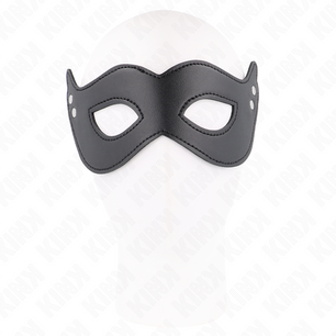 KINK - Maschera in Similpelle con Rivetti Modello 1 26 X 8 Cm